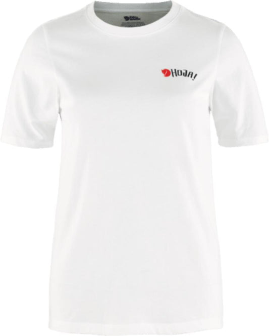 Hoja SS T-Shirt - Womens - white 1