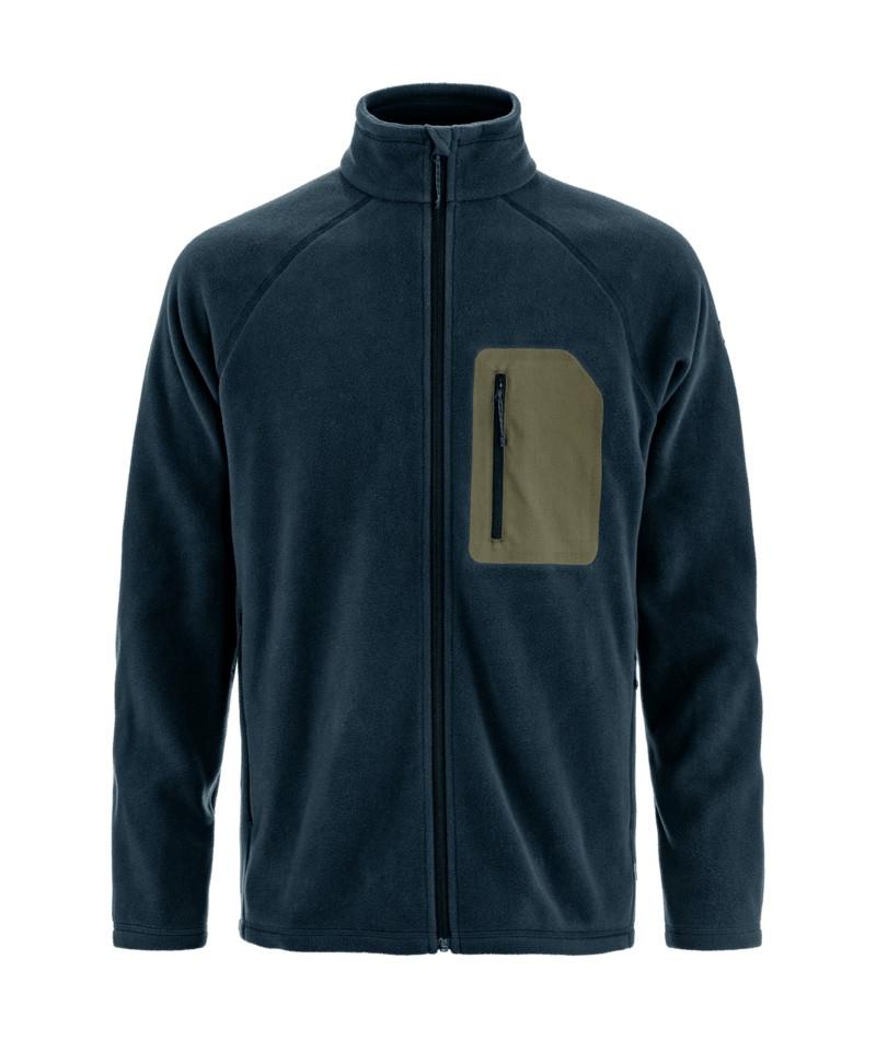 Kaipak Fleece - Mens - dark navy / laurel green 1