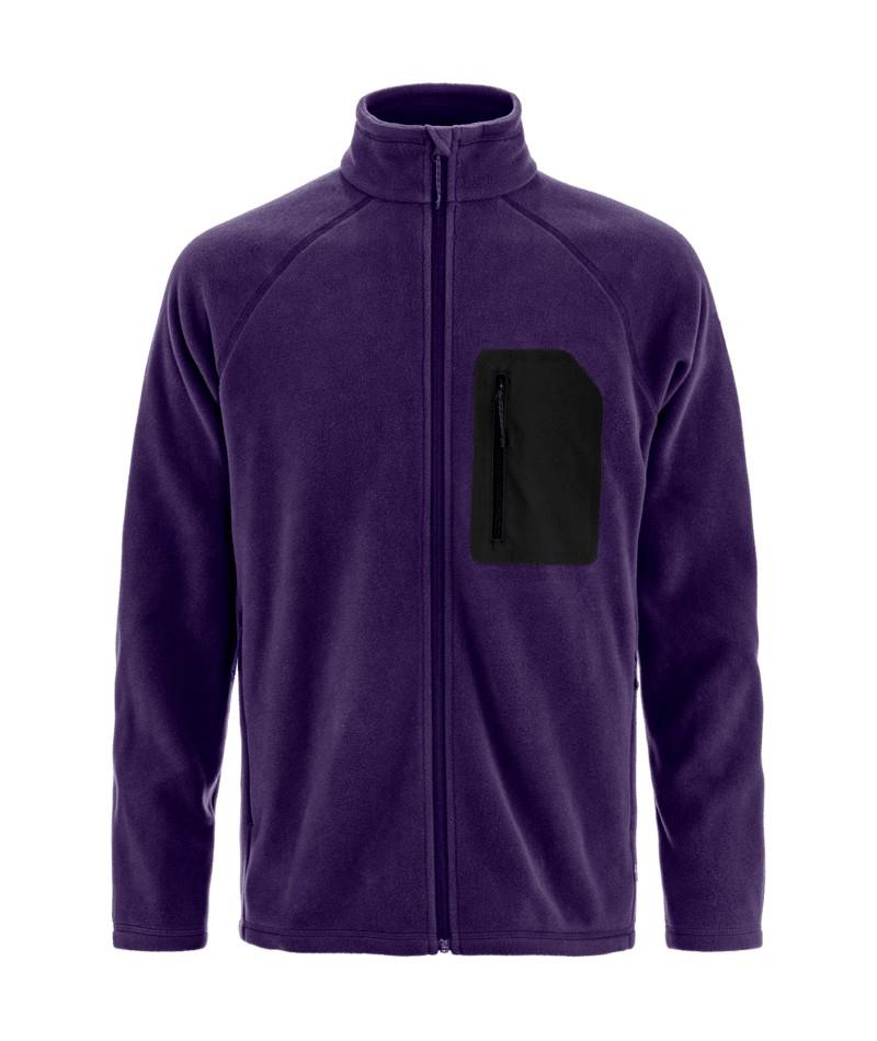 Kaipak Fleece - Mens - dark violet / black 1