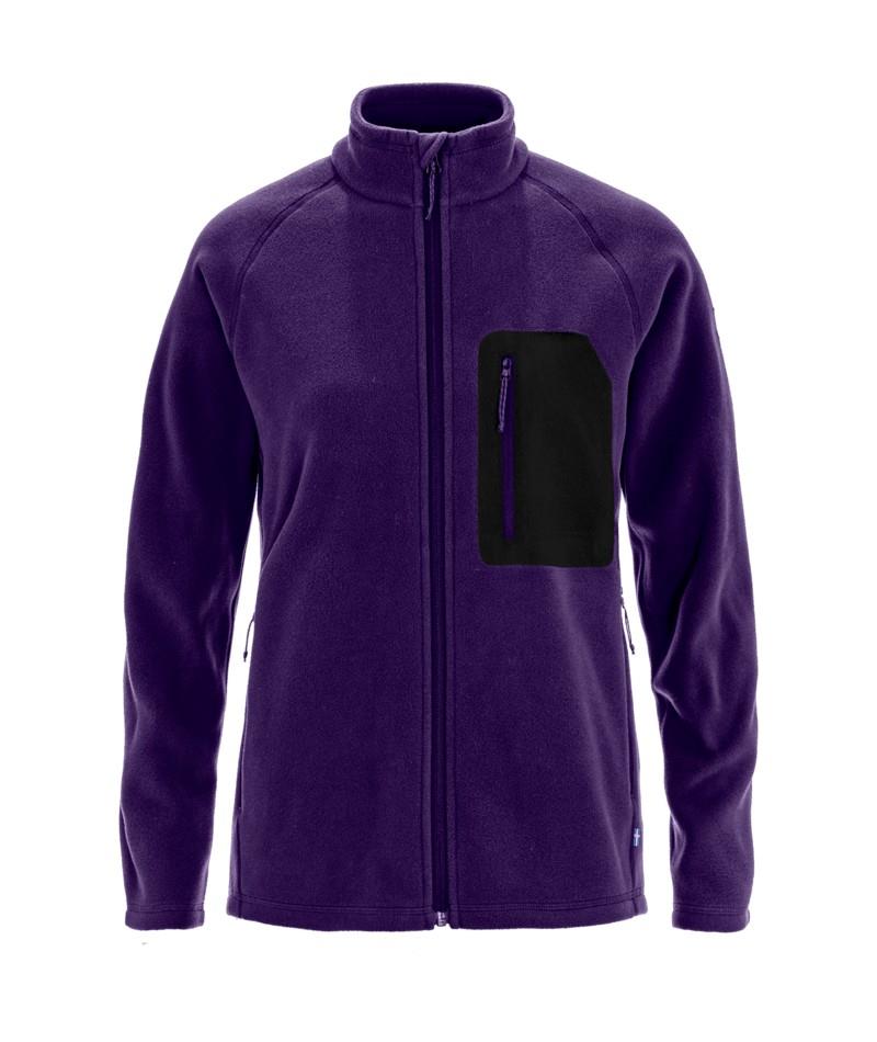 Kaipak Fleece - Womens - dark violet / black 1
