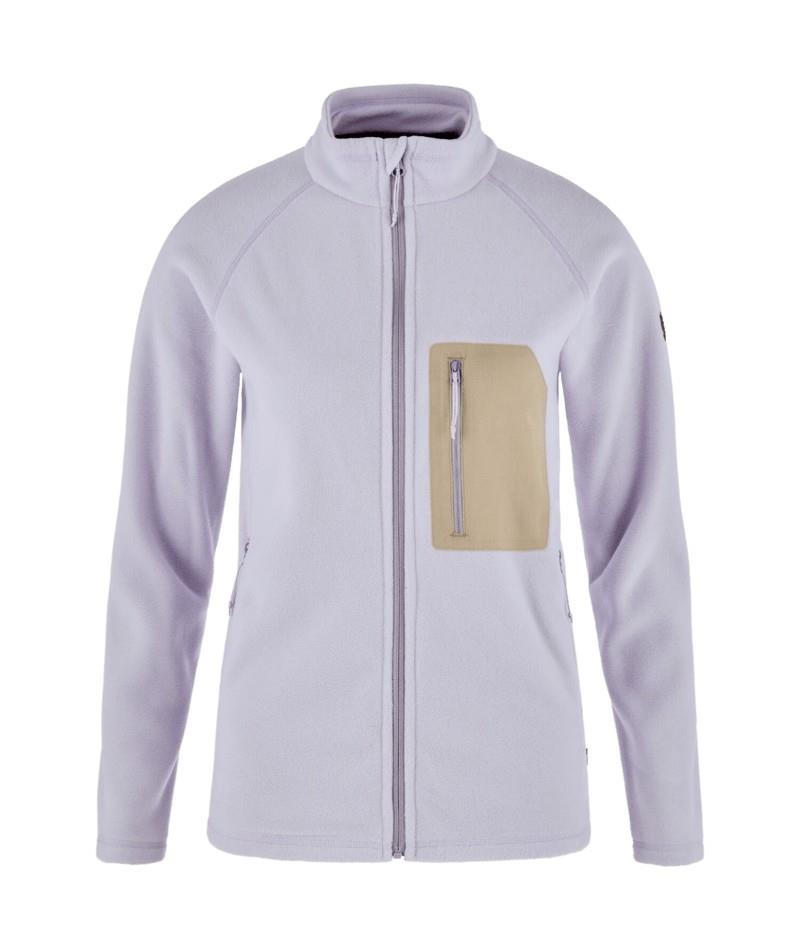 Kaipak Fleece - Womens - lavender mist / fossil 1