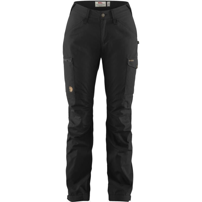Kaipak Trousers Curved - Womens - Black 1