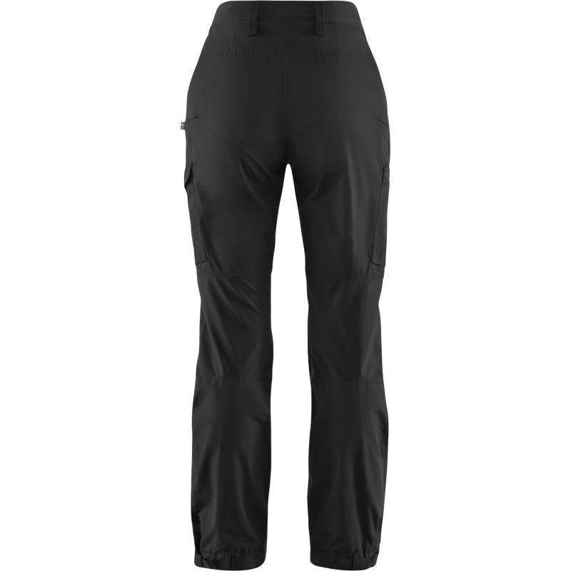 Kaipak Trousers Curved - Womens - Black 2