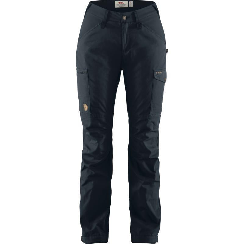 Kaipak Trousers Curved - Womens - Dark Navy 1