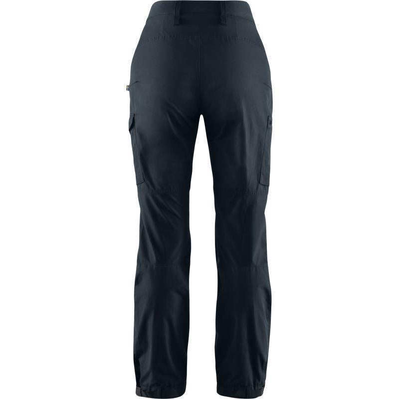 Kaipak Trousers Curved - Womens - Dark Navy 2