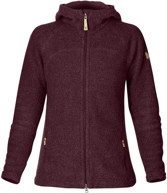 Kaitum Fleece - Womens - Dark Garnet 1