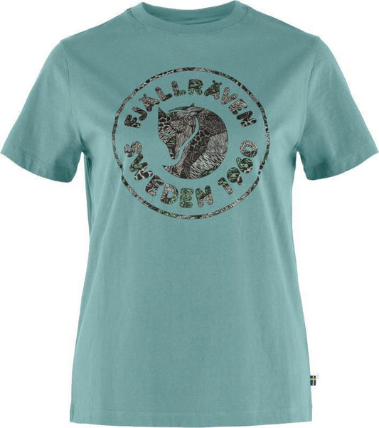 Kanken Art Logo Tee - Womens - Sky Blue 1