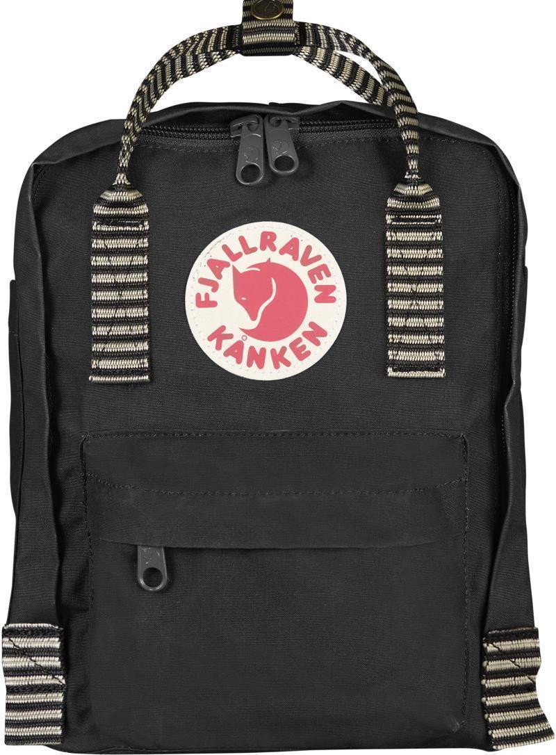 Kanken - Black / Striped 1
