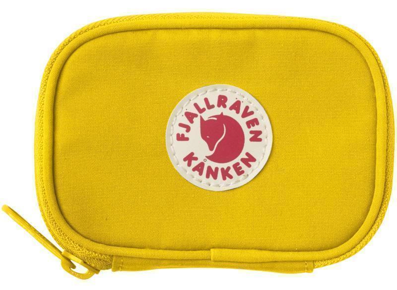 Kanken Card Wallet - Warm Yellow 1