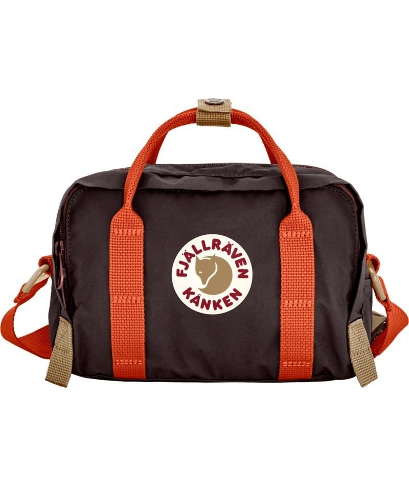 Kanken Koncept Crossbody - black oak / rowan red 1
