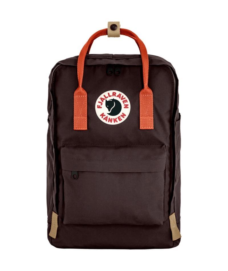 Kanken Koncept Laptop 15" - black oak / rowan red 1