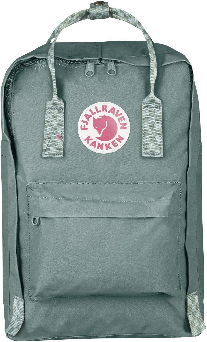 Kanken Laptop 17" - Frost Green / Chess Pattern 1
