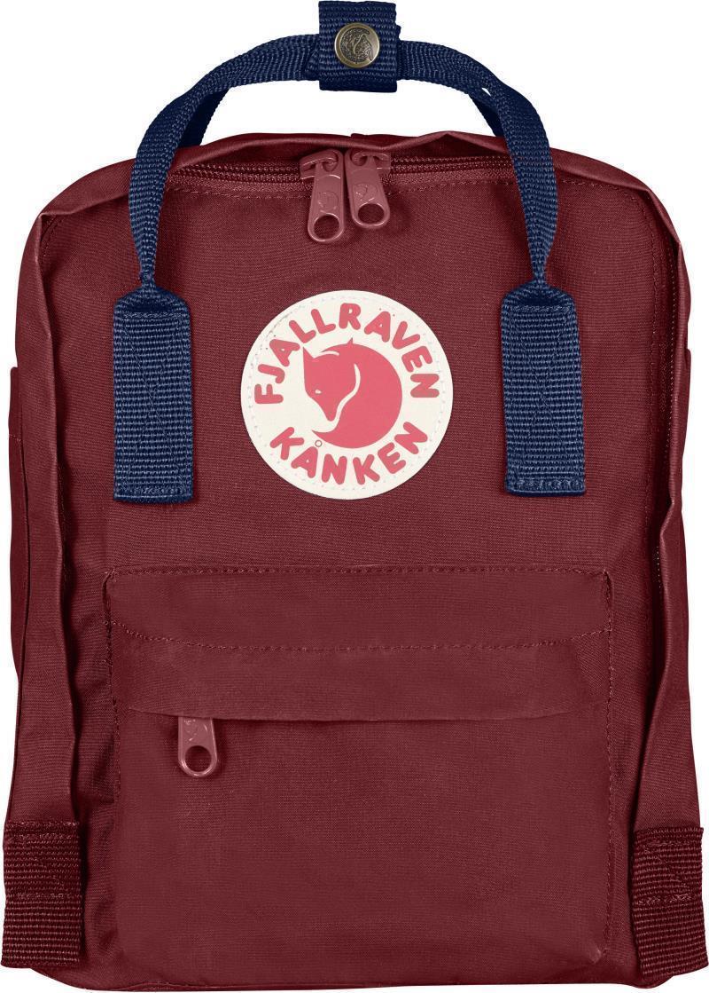 Kanken Mini - Ox Red / Royal Blue 1