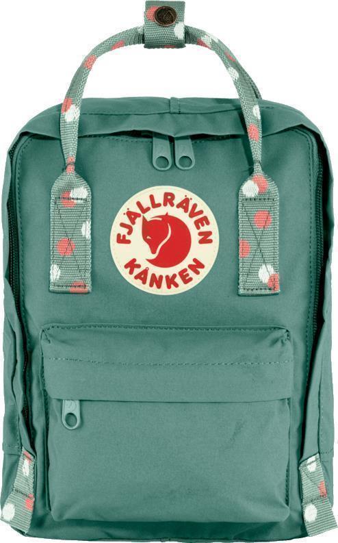 Kanken Mini - frost green / confetti pattern 1