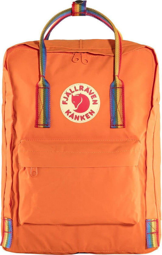 Kanken Rainbow - Burnt Orange / Rainbow Pattern 1