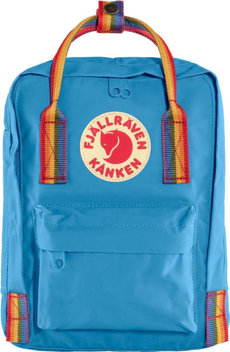 Kanken Rainbow Mini - Air Blue / Rainbow Pattern 1