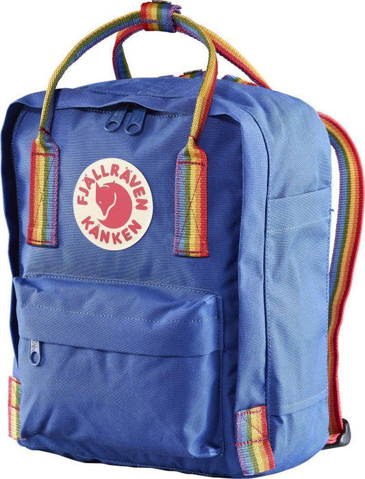 Kanken Rainbow Mini - Deep Blue / Rainbow Pattern 1