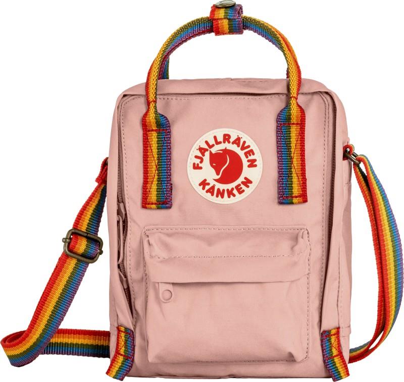 Kanken Rainbow Sling - chalk rose / rainbow 1