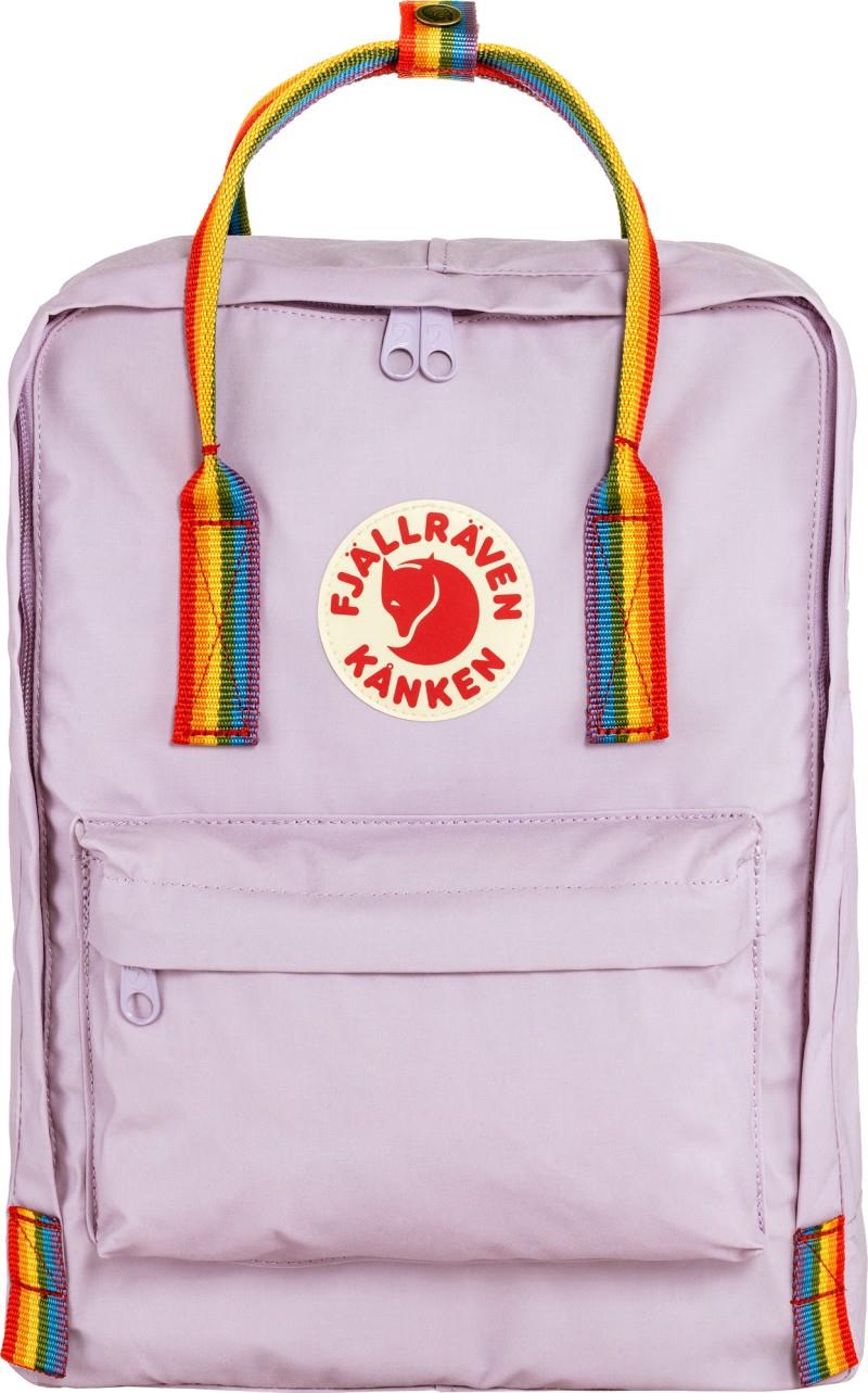 Kanken Rainbow - pastel lavender / rainbow 1