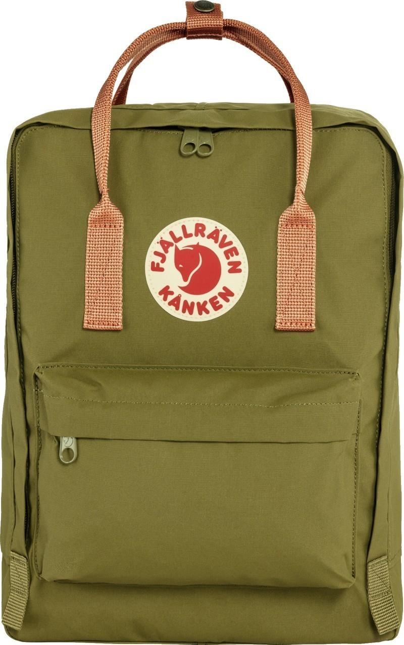 Kanken - foliage green / peach sand 1