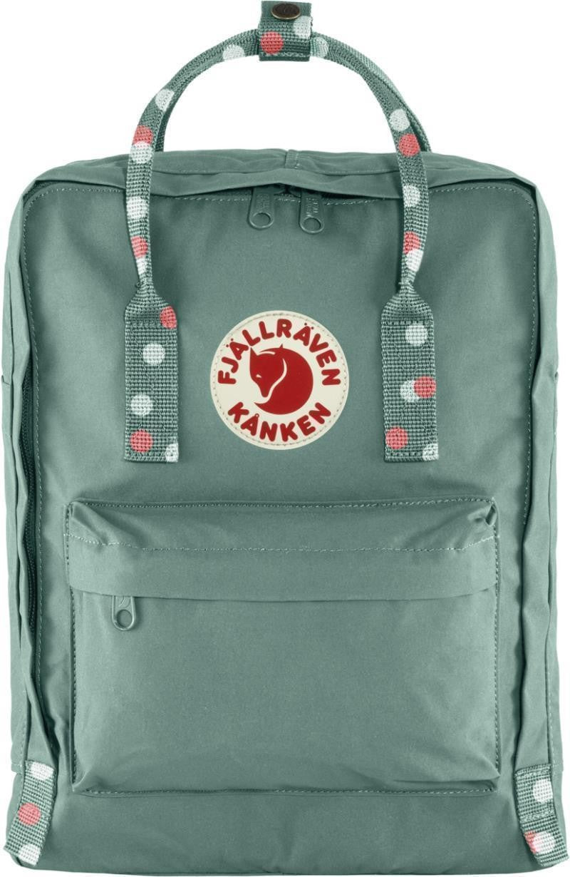 Kanken - frost green / confetti pattern 1