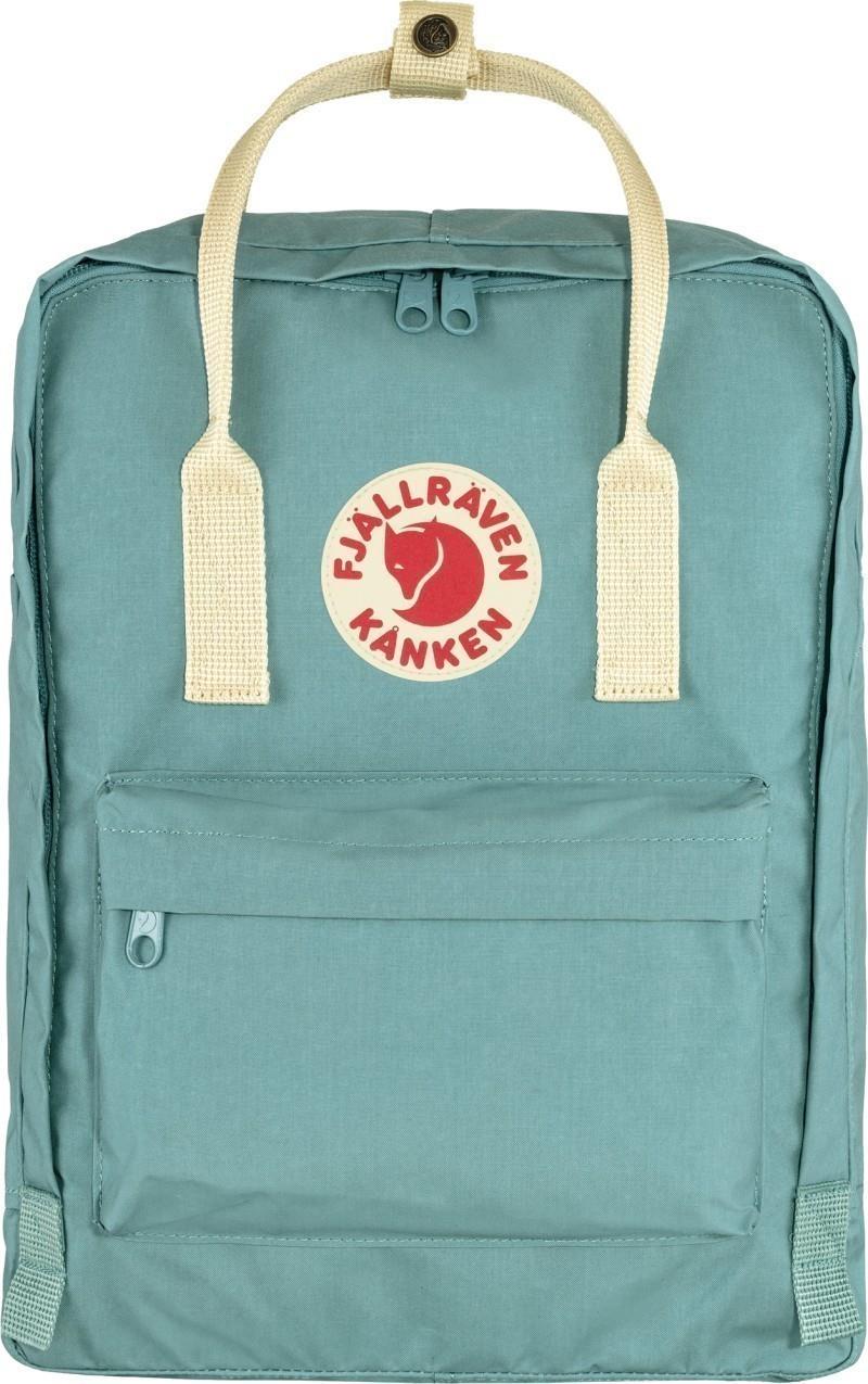 Kanken - sky blue / light oak 1