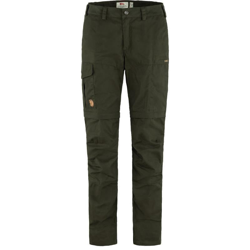 Karla Pro Zip-Off Trousers - Womens - Deep Forest 1
