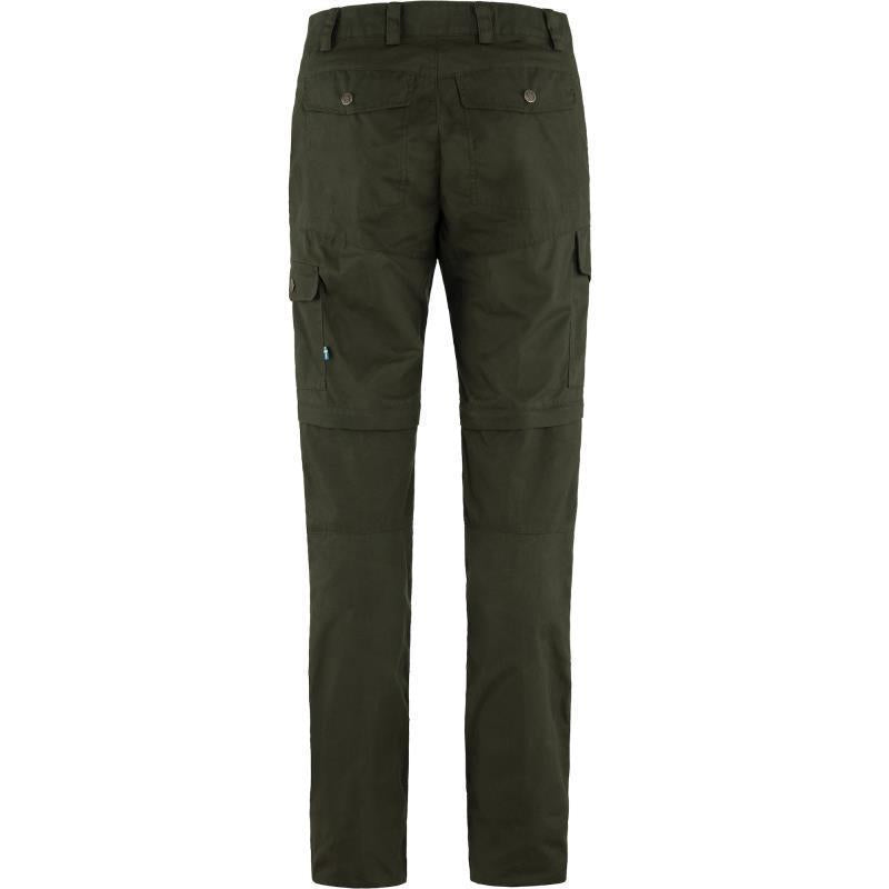 Karla Pro Zip-Off Trousers - Womens - Deep Forest 2