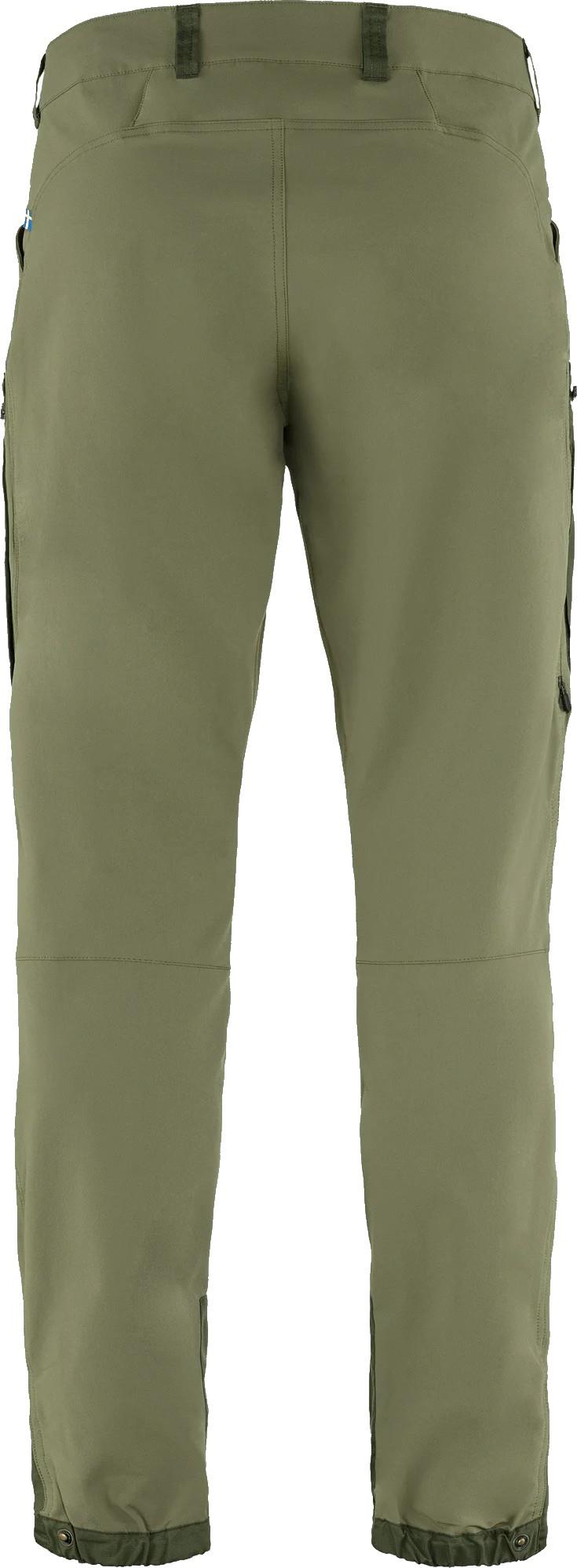 Keb Agile Trousers, Short - Mens - laurel green / deep forest 1