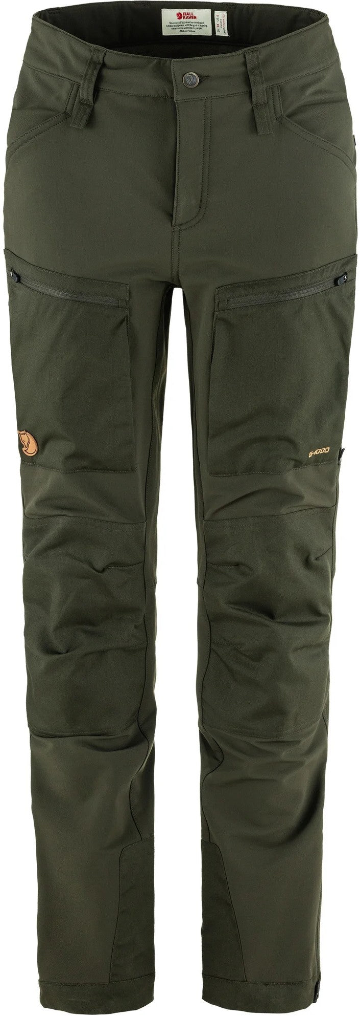 Keb Agile Winter Trousers, Short - Womens - deep forest 1