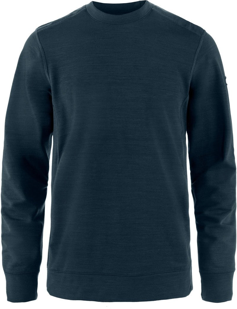 Keb Fleece Crew Neck - Mens - dark navy 1