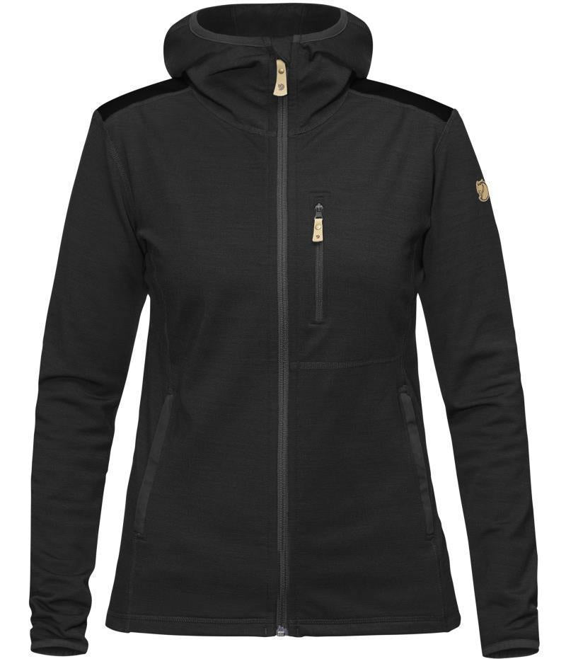 Keb Fleece Hoodie - Womens - Dark Grey 1