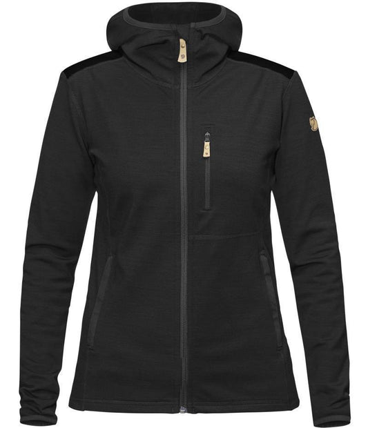 Keb Fleece Hoodie - Womens - Dark Grey 1