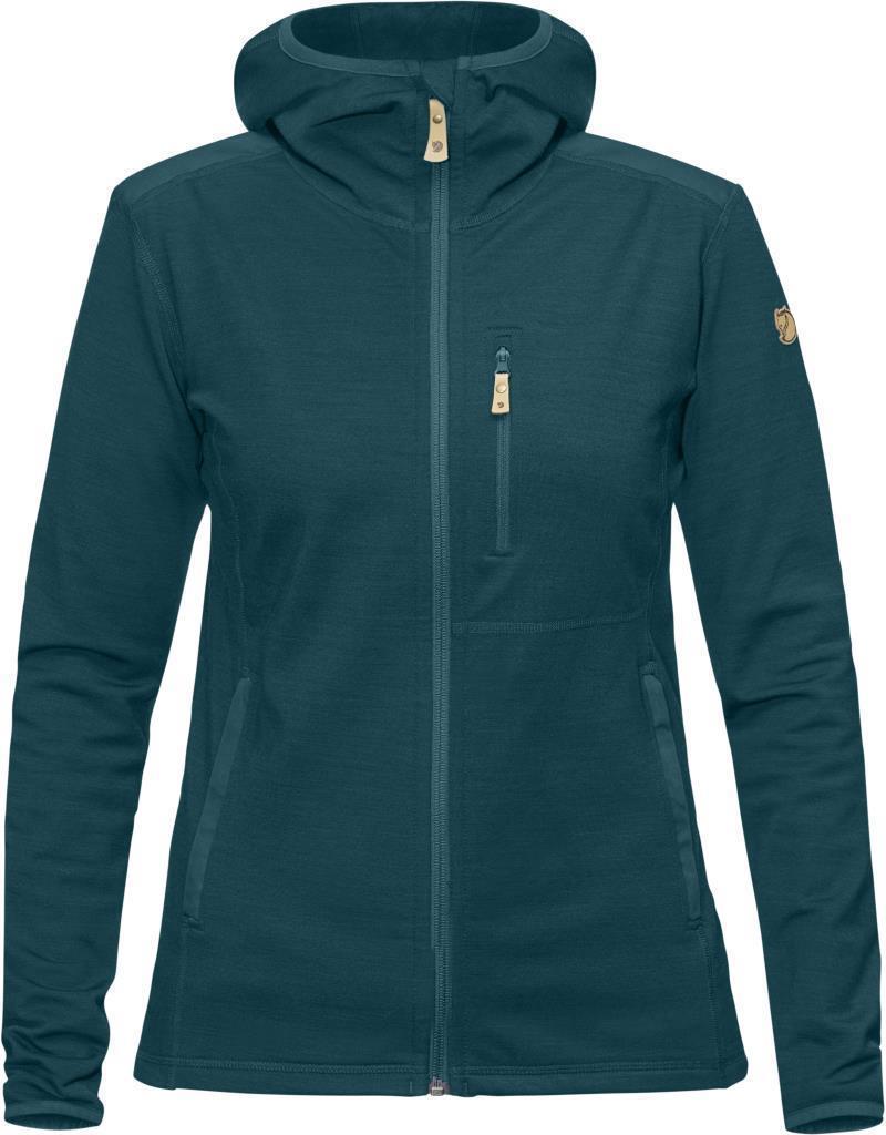 Keb Fleece Hoodie - Womens - Glacier Green 1