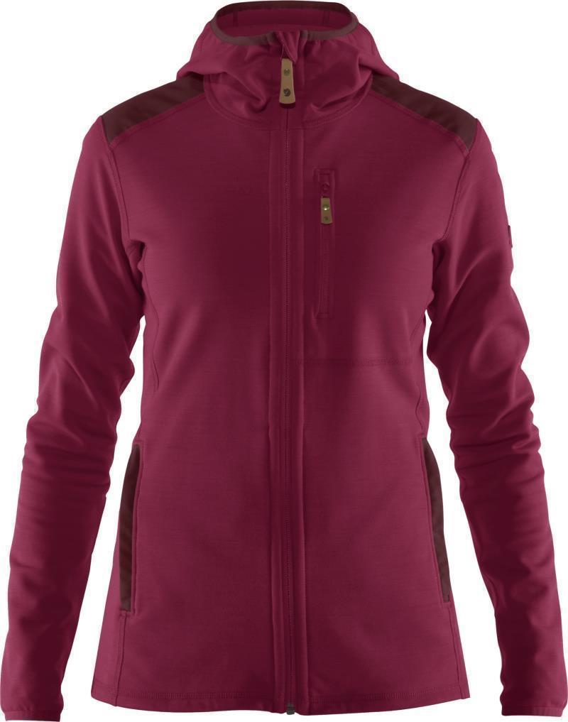 Keb Fleece Hoodie - Womens - Plum / Dark Garnet 1