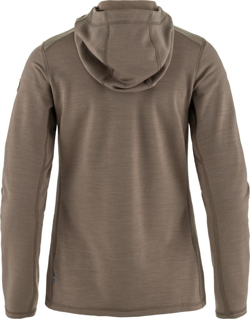Keb Fleece Hoodie - Womens - suede brown 1