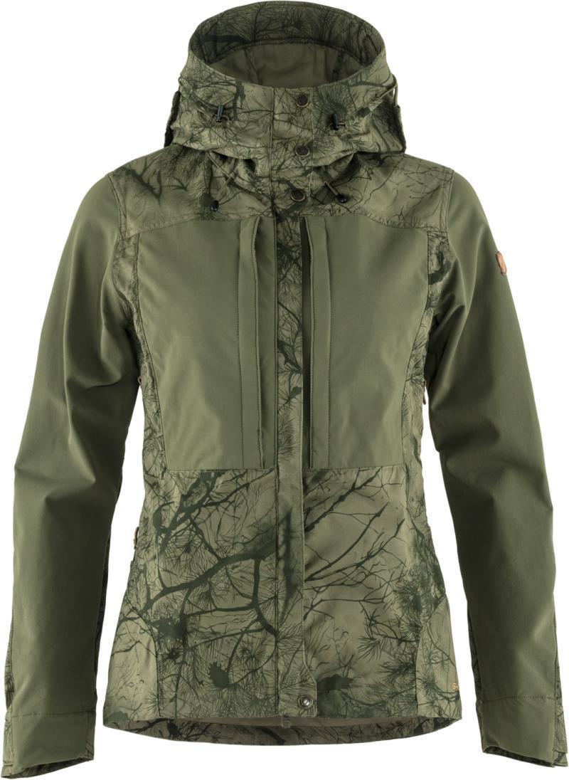Keb Jacket - Womens - Green Camo / Laurel Green 1