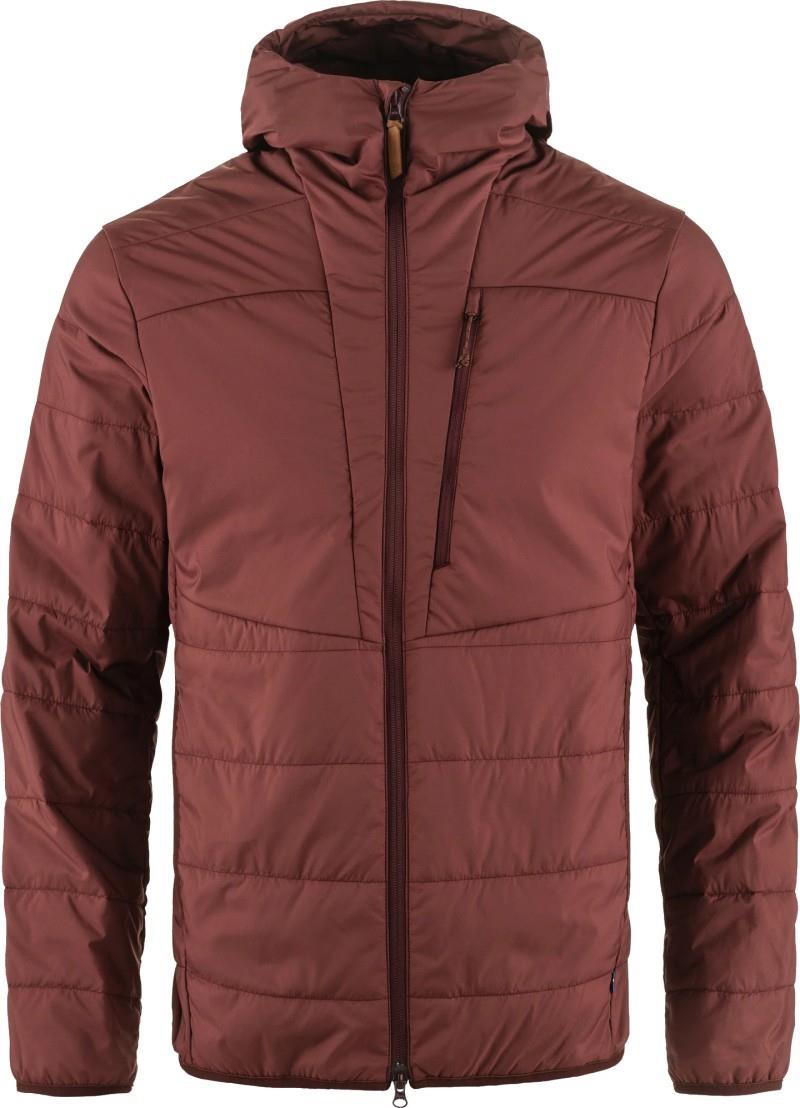 Keb Padded Hoodie - Mens - maroon 1