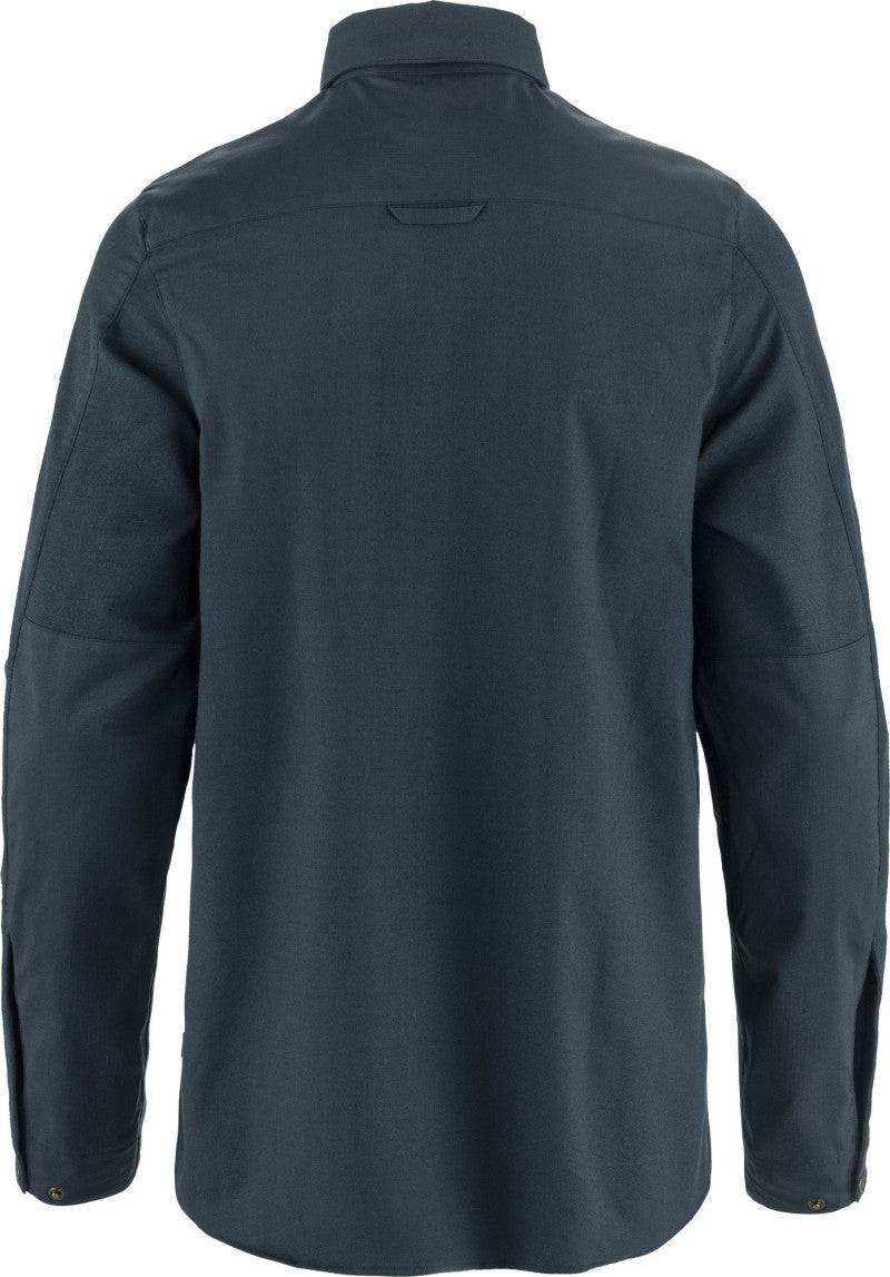 Keb Trekking LS Shirt - Mens - dark navy / dark navy 1