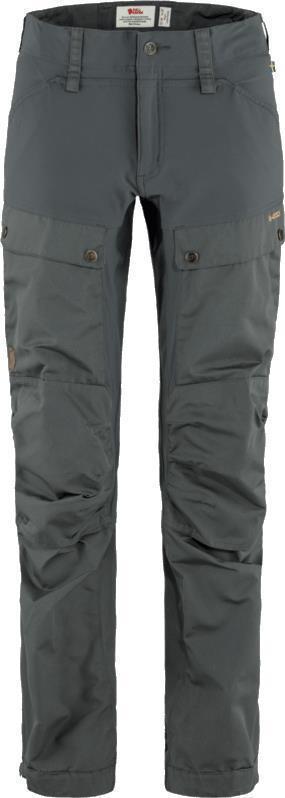 Keb Trousers Curved, Long - Womens - Basalt 1