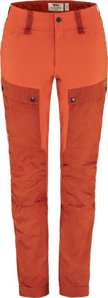 Keb Trousers Curved, Long - Womens - Cabin Red / Rowan Red 1