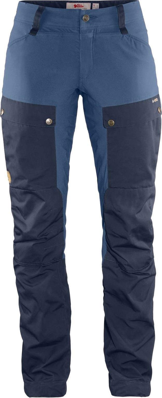 Keb Trousers Curved, Reg - Womens - Dark Navy / Uncle Blue 1