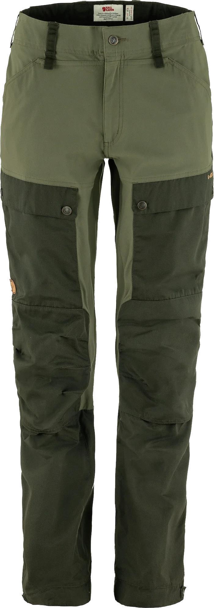 Keb Trousers Curved, Reg - Womens - Deep Forest / Laurel Green 1