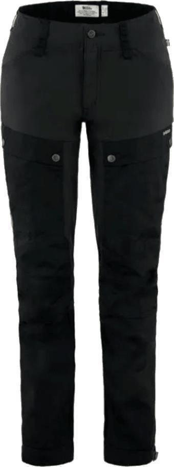 Keb Trousers Curved, Short - Womens - Black 1