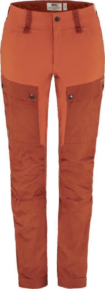Keb Trousers Curved, Short - Womens - Cabin Red / Rowan Red 1