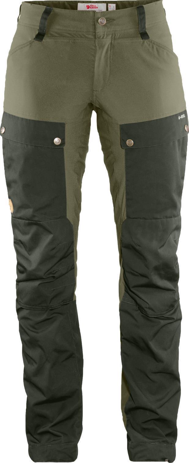 Keb Trousers Curved, Short - Womens - Deep Forest / Laurel Green 1