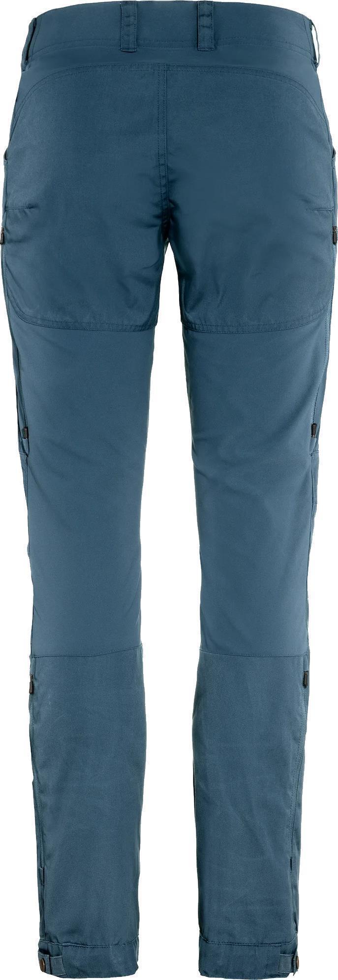 Keb Trousers Curved, Short - Womens - Indigo Blue 2