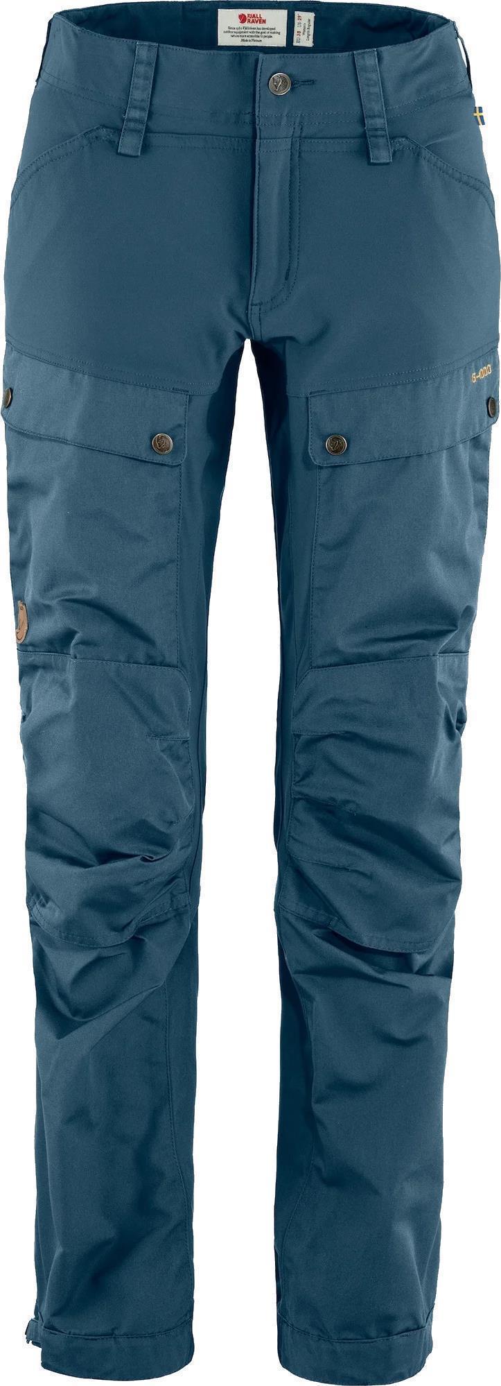 Keb Trousers Curved, Short - Womens - Indigo Blue 1