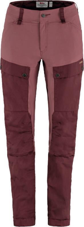 Keb Trousers Curved, Short - Womens - Port / Mesa Purple 1
