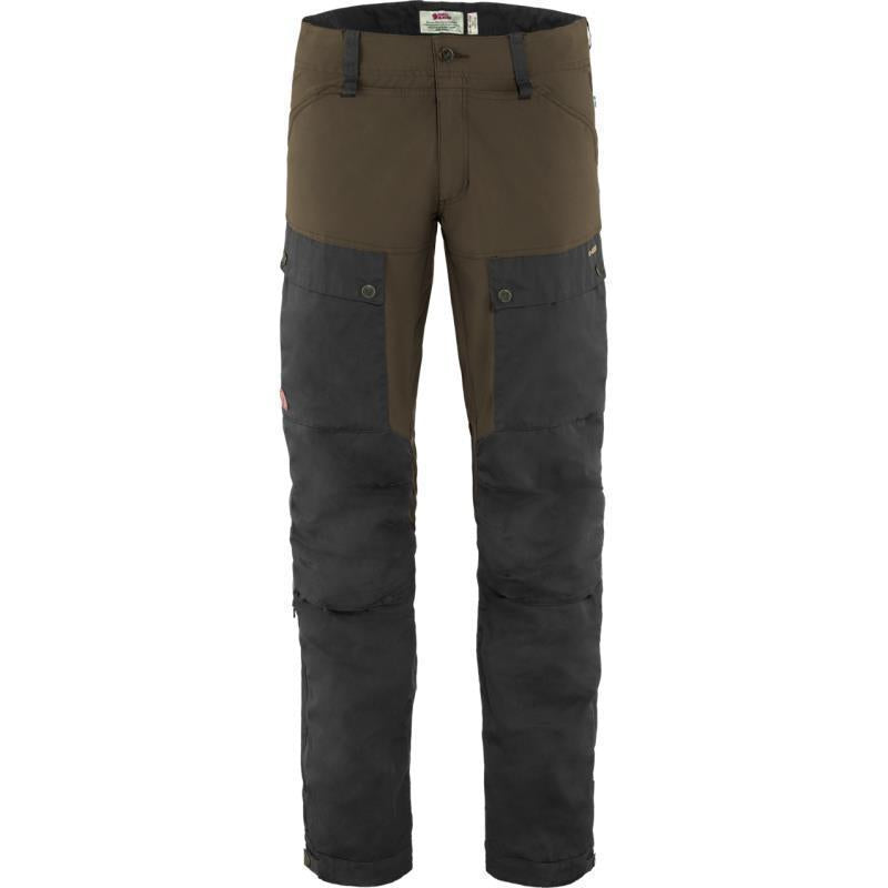 Keb Trousers, Long - Mens - Dark Olive / Dark Grey 1